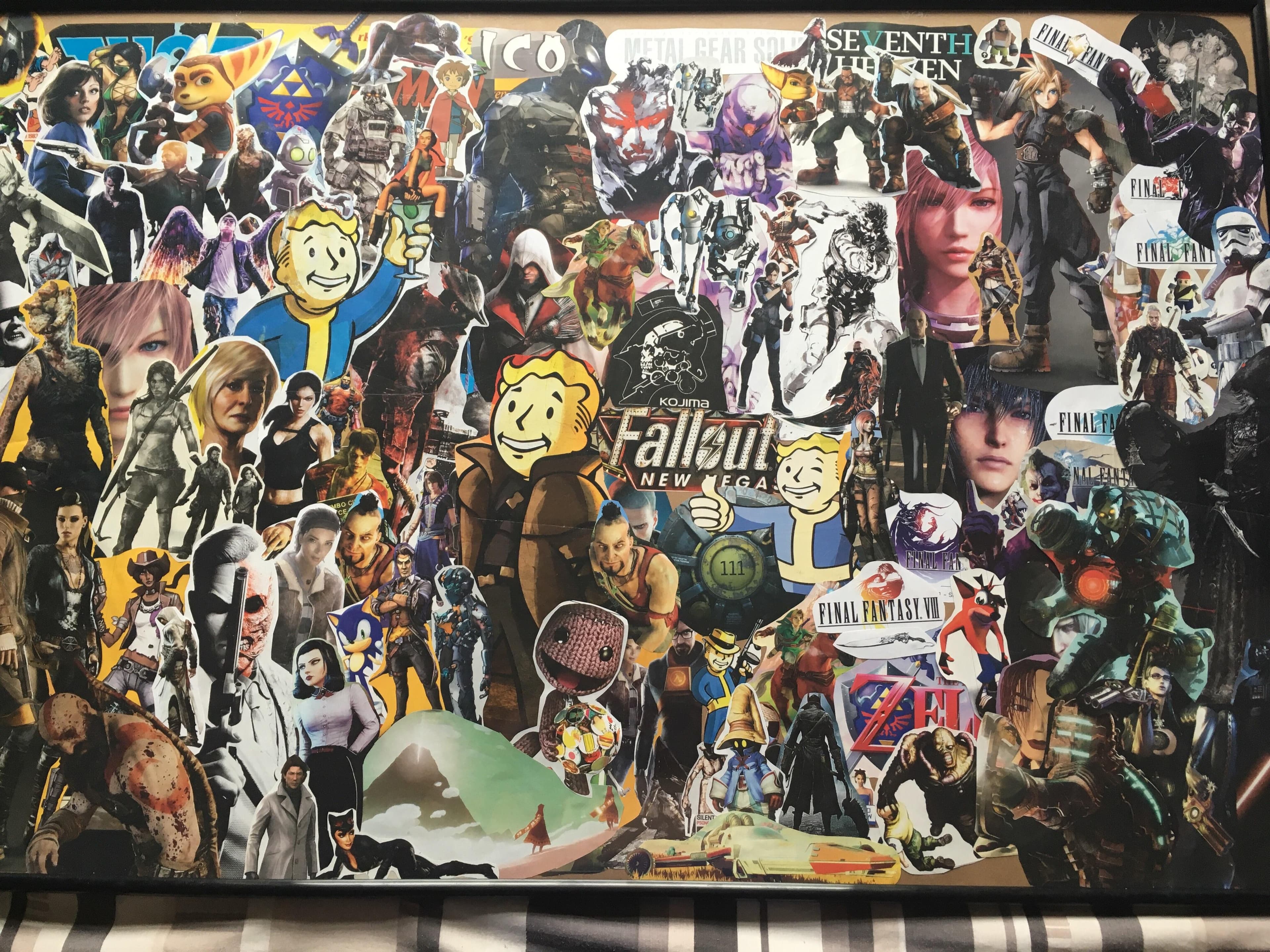 Game modding community collage